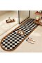 Bathroom Rug, Ultra Soft Microfiber Shaggy Bath Mats, Extra Absorbent Bath Rugs, Machine Washable, N