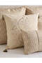 Beige 7 Piece Geometric Jacquard Set (260 x 240 cm) - 6