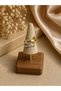 Steel Women's Ring – Gold Color with Lock Detail and Stone, Modern Design - 2