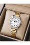 Women's Wristwatch Silver-Gold Color Casual and Stylish Combination Japanese Machine Gift Boxed - 3