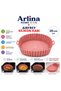 20 cm Square Model Heat Resistant Washable Silicone Airfryer Cooking Mat - 2