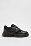 Solaman Model Genuine Combination Leather Imported Sole Sneaker Shoes - 2
