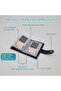 Card holder 11.5x2.5x8.5cm 26-slot RFID/NFC anti-theft PU. - 2
