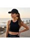 Unisex summer baseball cap sky blue UV ponytail 56-60cm. - 3