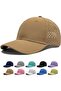 Unisex baseball cap navy quick-dry waterproof brim 56-58cm. - 4