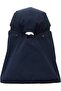 Neck protector sun visor dark gray breathable 54-56cm. - 3