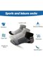 Men's Socks - Pack of 6 Sizes 39-44 Summer Short Thin Sports and Casual Moisture-wicking Odor-resistant Breathable Low-cut - 2