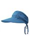 Sun hat 10cm brim 56-58cm open-top breathable for ponytails UV.