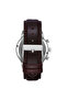 Men's Stainless Steel Watch, Brown Leather Band | Trn-Ss43b - 4