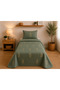 Didim Floral Embroidered Single Bedspread 165X225 cm