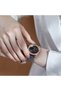 Women's Rose Gold Stainless Steel Watch, Gray Leather | Trnda-001 - 2
