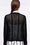 Tasseled Lace-Like Knit knitwear cardigan - 6