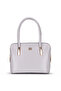 Burkley Solenne Cloud Grey Pu Leather Women's Hand and Shoulder Bag - 2