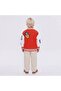 Tropical Patch Orange Kids College Jacket - 4