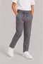 Boy's Pique Jogger Pants |   Lace-Up Elastic Waistband |   King Pike Fabric |   Casual Comfortable Pants - 4