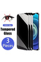 Anti-Spy 3PCS Galaxy A57 1/3PCS Smooth Touch Anti-Peep Full Glue Tempered Glass For A57 A56 A55 A36 - 8