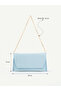 Women's Chain Strap Shoulder Bag – Stylish Magnetic Closure Daily & Evening Clutch Bag - 5