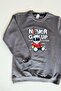 Set of 3 Children's Printed 2-Thread Combed Cotton Sweatshirts - 2