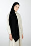 Core Silk Shawl - Black - 3