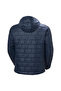 Men's Lifaloft Padded Hooded Navy Blue Coat - 3