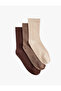 Cotton 3-Piece Sock Set
