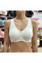 Laser Cut Ghost Bustier Bra with Front Buttons Comfortable Fabric 1St Quality