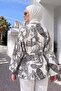 Buta Patterned Kimono Y0167 - White - 4