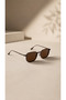 Azha- Men's Sunglasses Uv400 Protection Quality Non-Degradable Metal Frame Luxury - 2