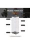 Beauty4U Black Glass Display Cabinet, 3-Shelf Curio Cabinet | Floor-Standing Showcase for Collectibles, Books, Decor, and Light Household Display; Includes Anti-Tip Hardware - 2