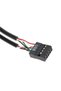 6091 Motherboard Internal USB Hub 9 Pin Header 1X4 Replicator Port Extender Panel Rgb Female - 7