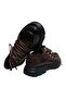 Brown Lace-Up Genuine Leather Men's Shoes - 2