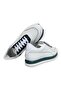 White Color Lace-Up Genuine Leather Men's Shoes - 2
