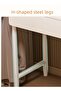 Dressing Table Vanity Table with Retractable Side Cabinets, Makeup Vanity Table with Drawers, Multifunction Modern Design Dressing Table Study Table Large Storage Workstation (100×40×60CM) - 6
