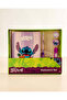 Purple Stitch Print Stationery Set 6 Piece - 2