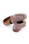 Mink Color Laceless Genuine Leather Suede Men's Shoes - 2