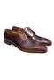 Brown Lace-Up Genuine Leather Men's Shoes