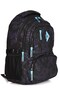 2049 Camouflage Patterned School Backpack Purple - 2