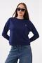 Women's Ceylan Embroidered Two-Thread Sweatshirt 265112 - - 2