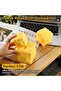 Cheese Cube Squishy Squeeze Toy 7cm – Slow Rise Swiss Cheese Squishy Fidget Stress Ball for Kids & Adults | Soft Sensory Decompression Toy for Anxiety Relief & Study Focus | Funny Novelty Stoc - 3