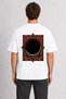 Art Deco Style Watermelon Print T-Shirt - White - 2