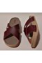 Cross-Band Anatomical Soft Sole Extra Lightweight Women's Home and Guest Slippers - 5