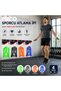 Counted Colorful Silicone Jump Rope with Spoonge Colorful Plastic Handle (5680) - 2