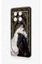 Tecno Camon 30 Compatible Noble Lover Horses Patterned Silicone Case - 4
