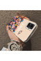 Samsung Galaxy A05 Compatible Silicone Edge Hard Back Case Couple Phone Case with Floral Pattern - 4