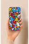 Honor Magic 8 Lite Compatible Britto Garden Patterned Silicone Case