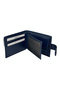 100% Genuine Leather Belt and Wallet Gift Set with Special Box in Navy Blue (Groom's Package and Special Occasions) - 5