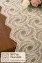 Tablecloth Runner with French Lace Detail, Stylish Tablecloth & Living Room Decor |   Decorative Lace Runner - 3
