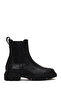 Women's Black Leather Chelsea Boots Wf210008Dv