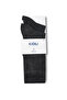 Set of 2 Thin Bamboo Blended Patterned Socks