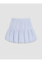 Two Mt Shop Quality Lcw Kids Blue Plain Short Girls Skirt - 2